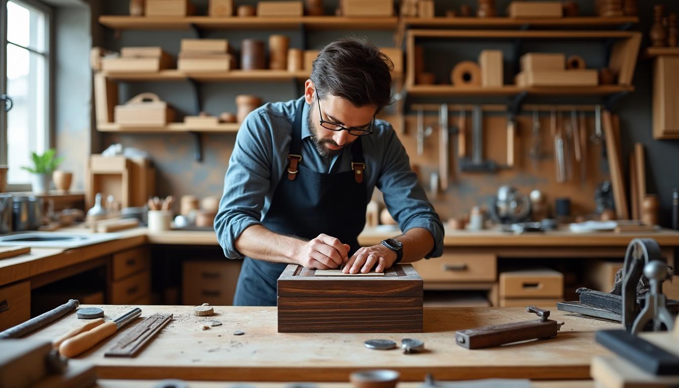 découvrez notre coffret cadeau comprenant une magnifique montre en bois, idéal pour faire plaisir à vos proches lors d'un anniversaire. livraison rapide garantie pour que votre cadeau arrive à temps et fasse sensation. un choix élégant et original qui marie nature et style.