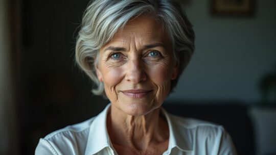 Coupe de cheveux courts femme 60 ans pour garder une coupe impeccable