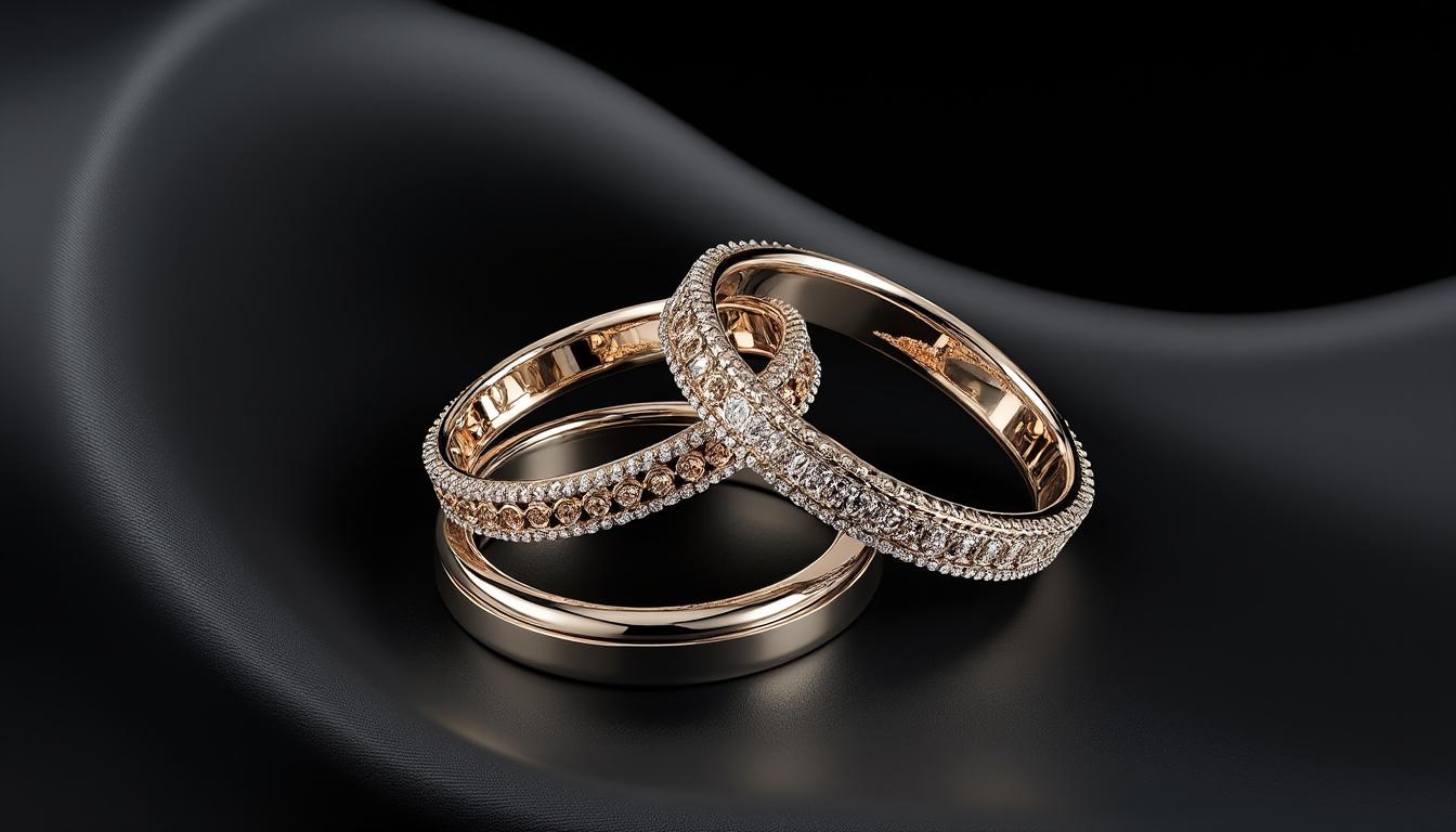 découvrez les bagues anneaux entrelacés, véritables symboles d'amour éternel. alliant élégance et romance, ces bijoux raffinés célèbrent l'union indissoluble de deux cœurs. laissez-vous séduire par leur design unique et incarnez l'amour éternel.