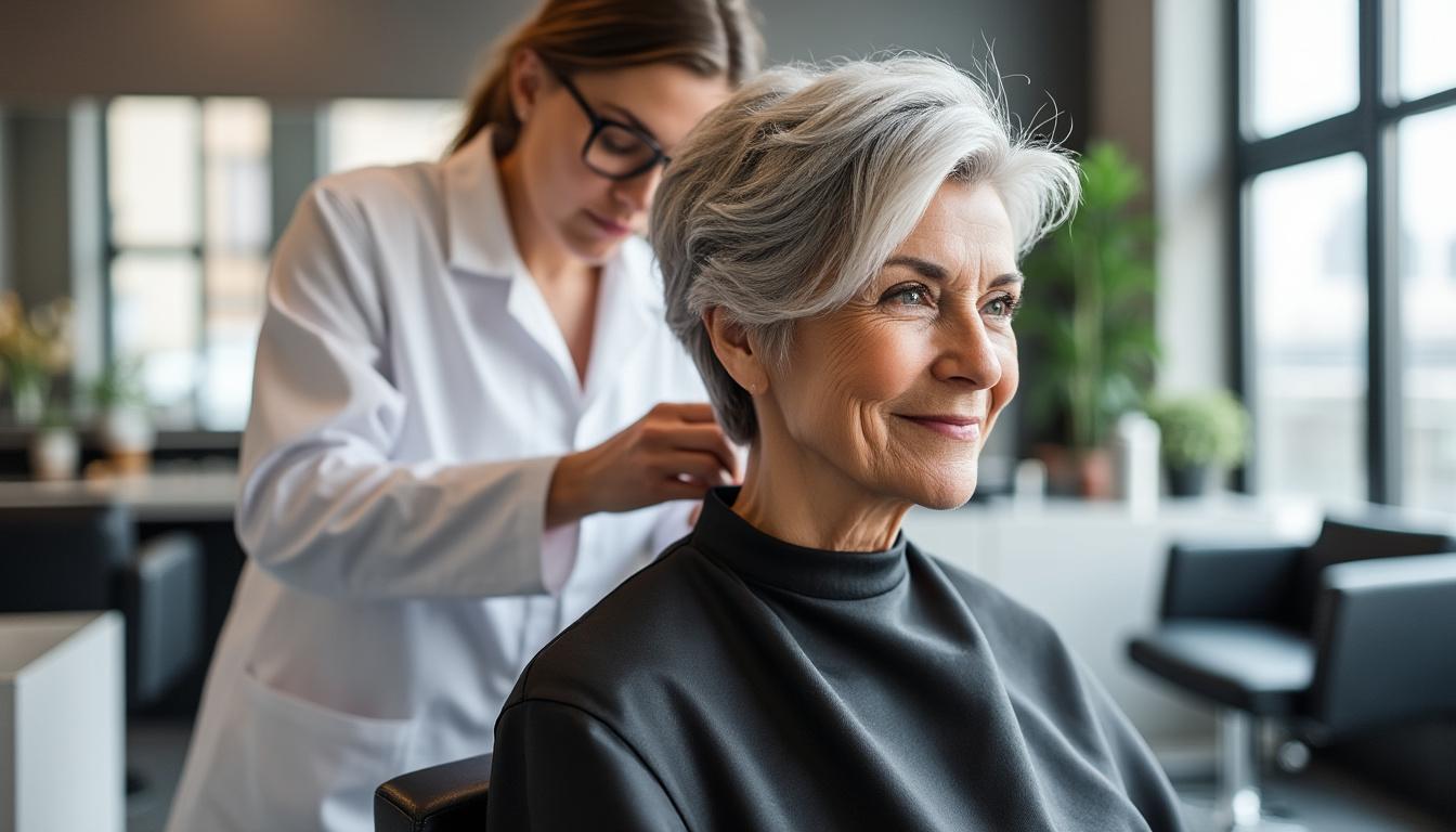 découvrez les avantages de la coupe mi-long dégradé effilé avec frange pour sublimer votre look à 60 ans. adoptez ce style chic et moderne qui met en valeur votre visage tout en apportant volume et mouvement à vos cheveux.