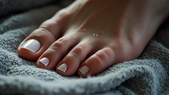 Trait blanc sur les ongles des pieds : ce que vous devez savoir