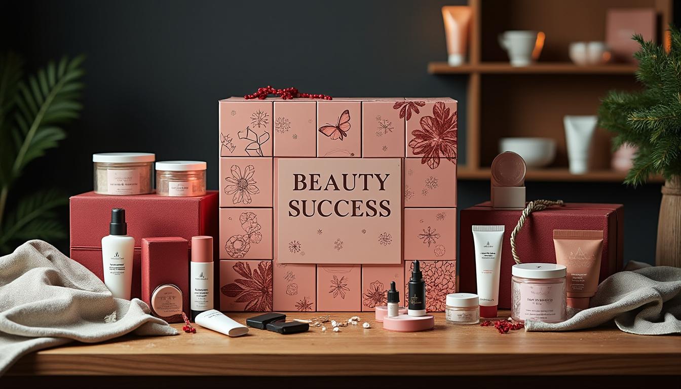 découvrez ce que le calendrier de l'avent beauty success réserve cette année ! unboxing exclusif des produits beauté surprises qui égayeront vos fêtes. ne manquez pas cette occasion de plonger dans l'univers de la beauté avec des trésors inédits à chaque jour de décembre.