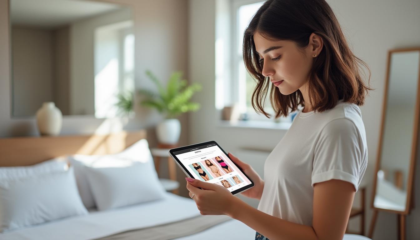 découvrez les dernières tendances de mina storm en lingerie et maillots de bain conçues pour ados et jeunes femmes : des modèles stylés, confortables et inclusifs, parfaits pour toutes les morphologies. inspirez-vous des nouveautés incontournables de la saison !