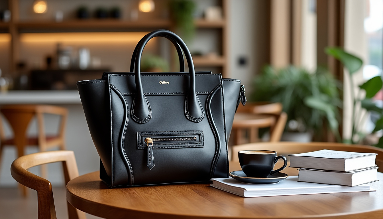 découvrez le sac luggage tote de céline, une icône de luxe et d'élégance intemporelle. alliant design sophistiqué et artisanat d'exception, ce sac emblématique incarne le raffinement à la française.