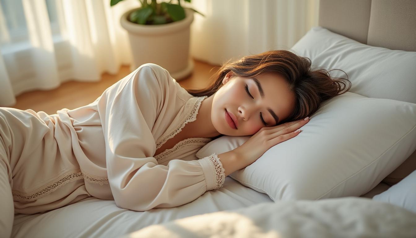 découvrez comment la lingerie de nuit contribue à un sommeil apaisé en alliant confort, douceur et bien-être pour des nuits réparatrices.