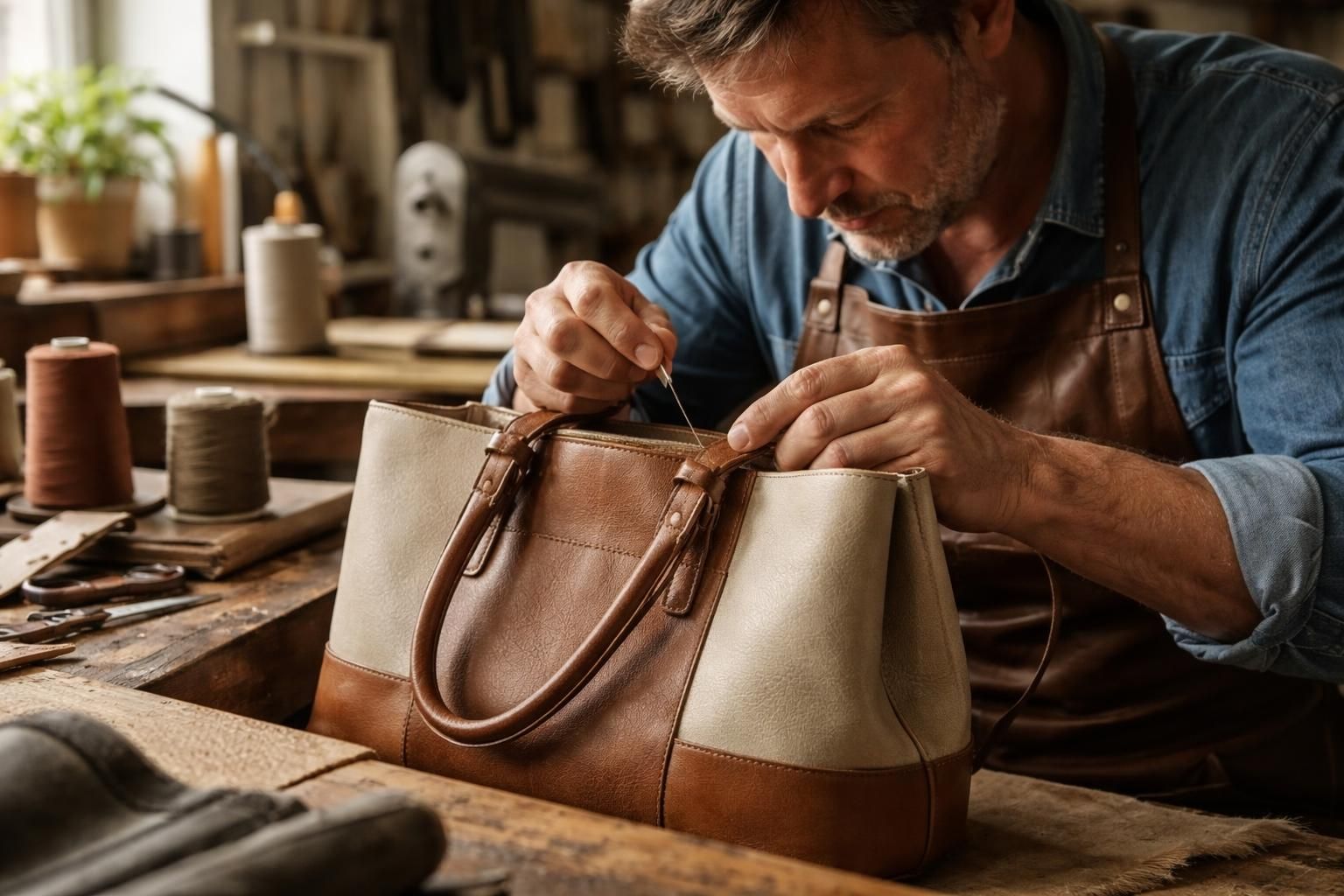 découvrez comment créer des sacs cabas sur mesure dans notre atelier couture, alliant élégance et savoir-faire pour des accessoires uniques.