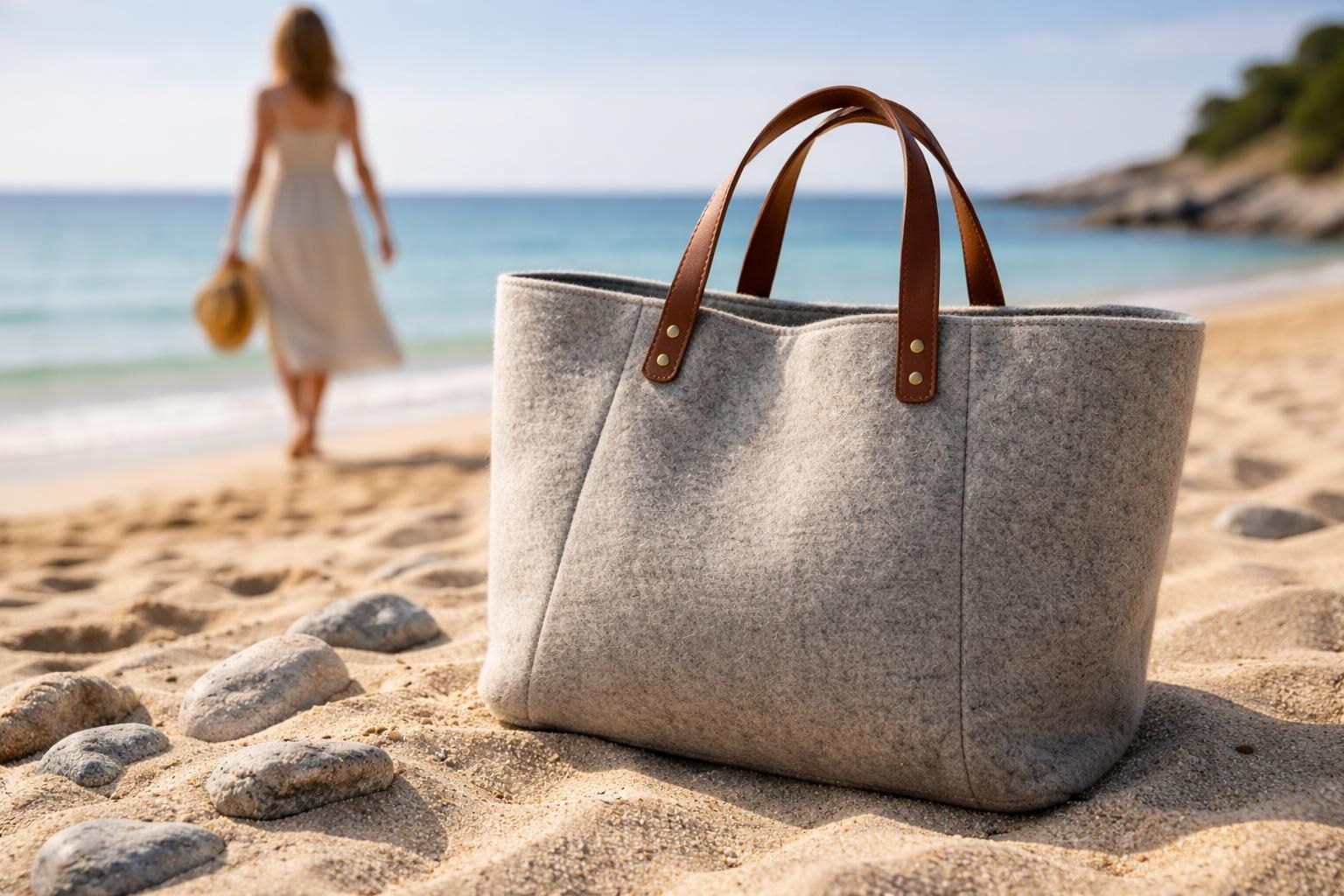 découvrez pourquoi le sac cabas en feutre de laine est l'accessoire indispensable de l'été, alliant style, légèreté et durabilité pour vos sorties estivales.