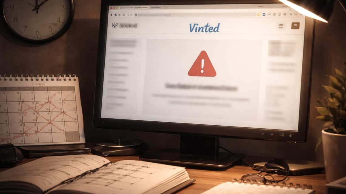 Combien de temps un compte Vinted bloqué pour contrefaçon peut-il rester inactif ?