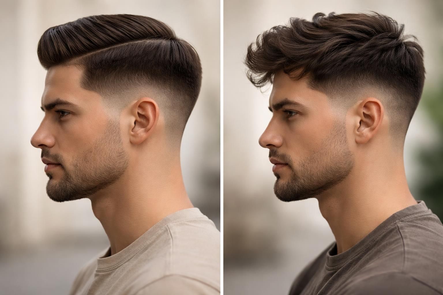 découvrez l'évolution de la coupe homme avec dégradé bas, alliant élégance classique et touches de modernité pour un style parfaitement adapté à toutes les générations.