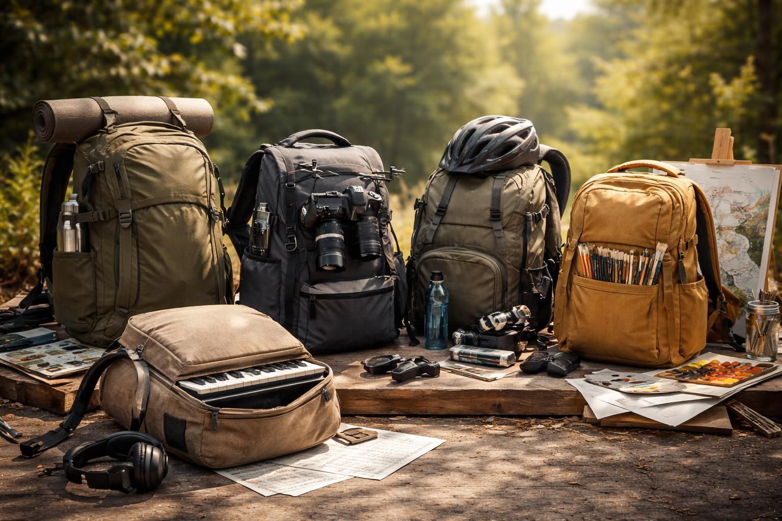 explorez notre guide des sacs spécialisés, conçus pour répondre à chaque passion et activité, alliant fonctionnalité et style.
