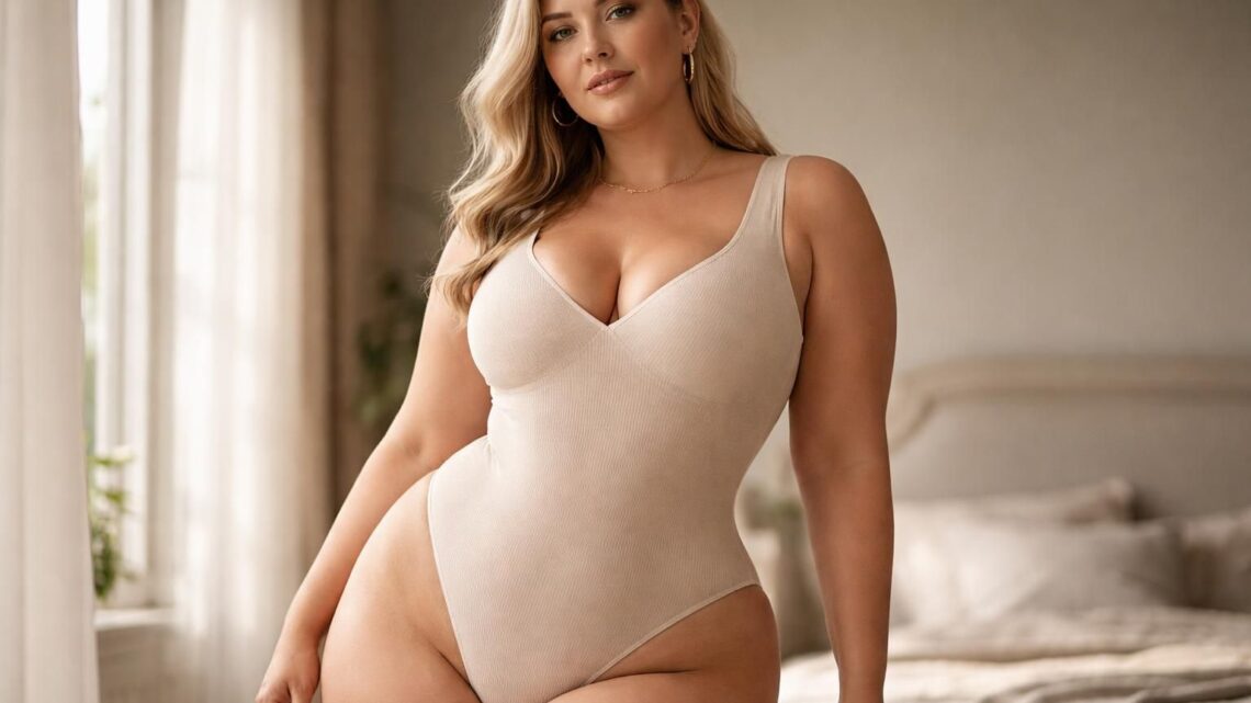 Inspirez-vous des célébrités qui portent des bodies grandes tailles avec bretelles larges