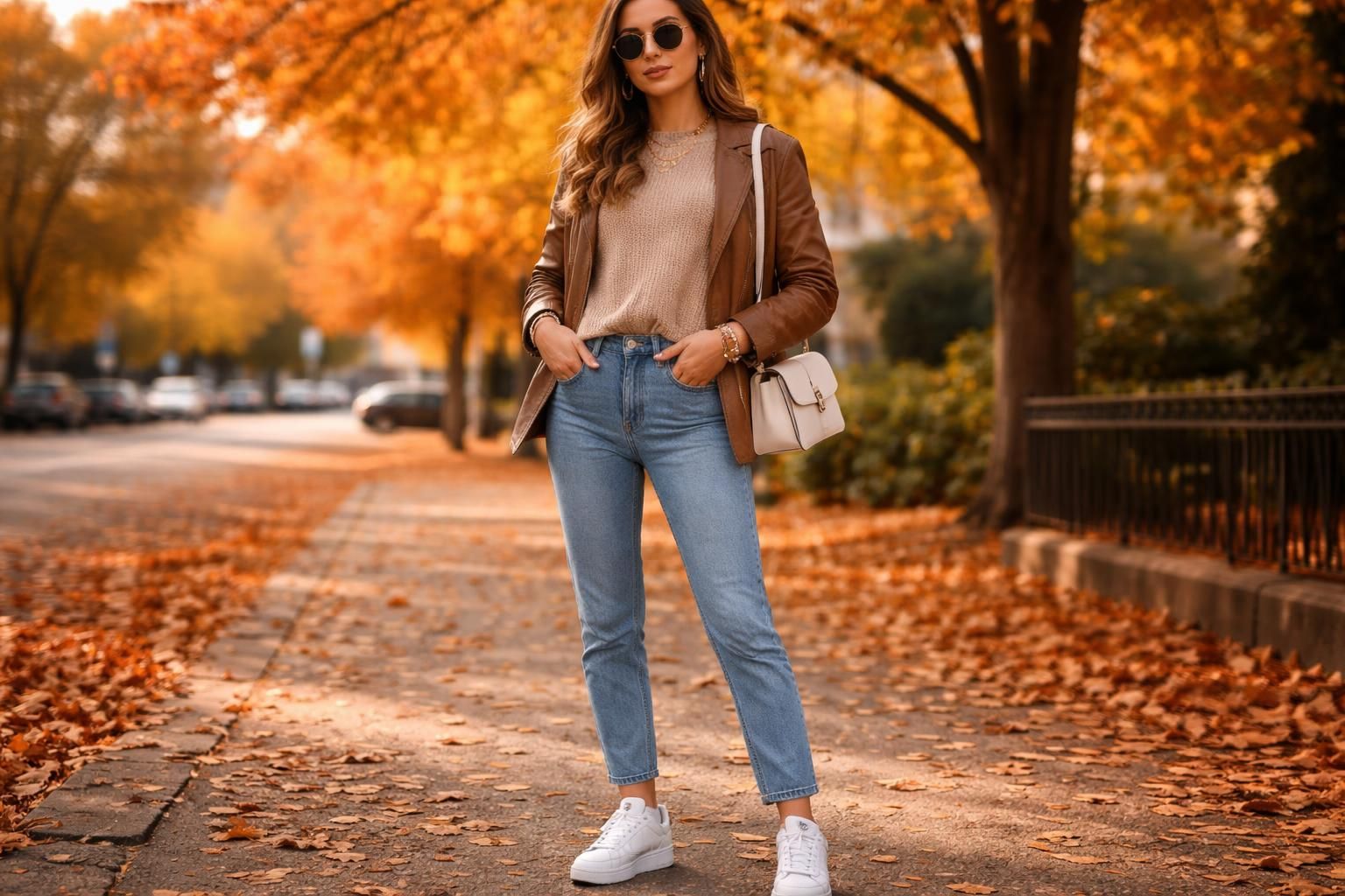 découvrez les tendances automnales avec des tenues stylées associant les air force 1 pour femme, alliant confort et élégance pour la saison.