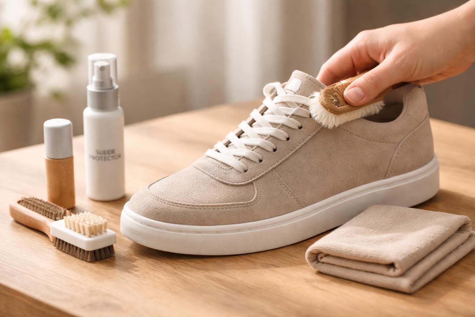 découvrez une routine d’entretien hebdomadaire simple et efficace pour nettoyer vos chaussures en daim et préserver leur éclat.