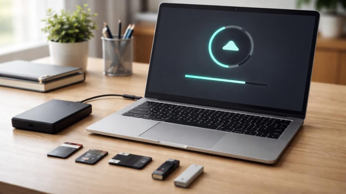 Sauvegarde : sécuriser photos et rushs sur PC portable, plan simple