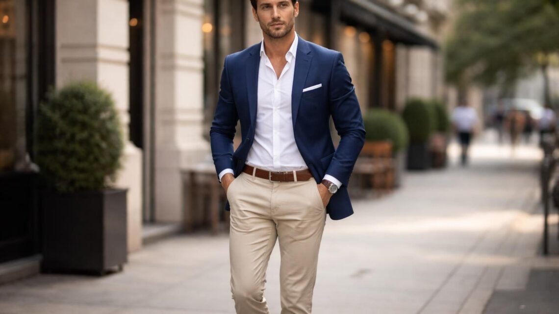 Tenue homme élégante et décontractée