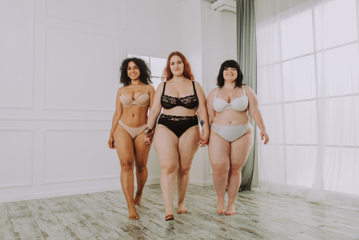 Lingerie sensuelle pour femmes rondes