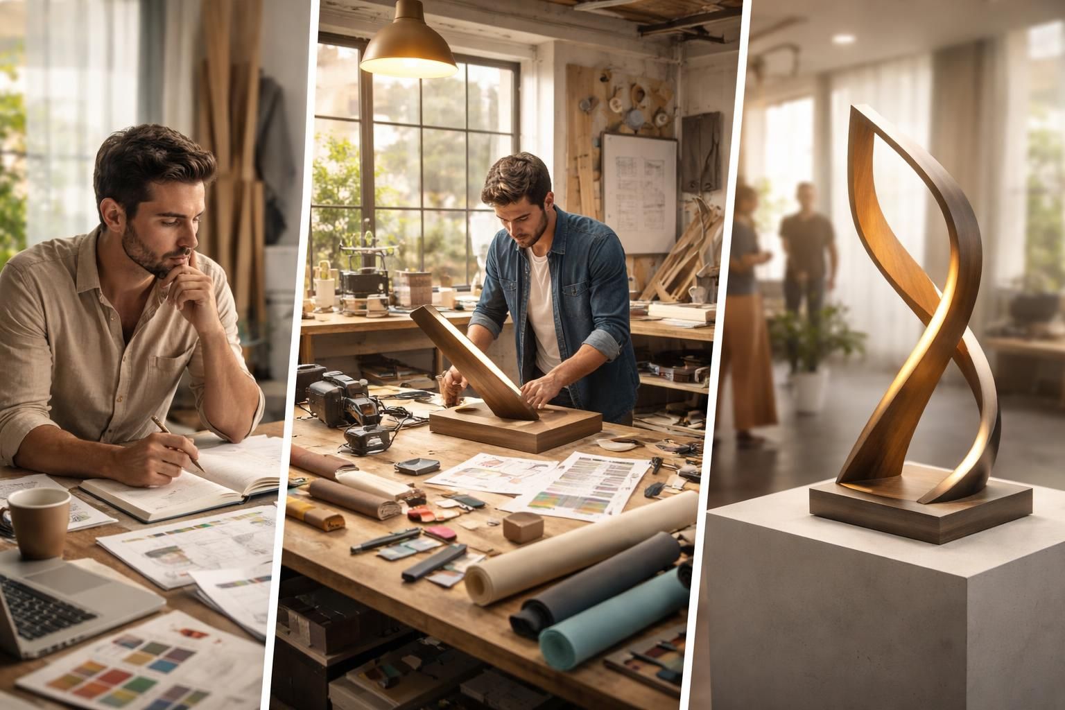 découvrez le parcours inspirant d'un designer espagnol, de l'étincelle de l'idée à la réalisation de créations uniques et innovantes.
