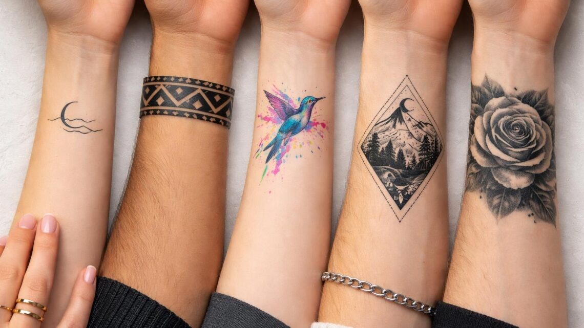 Prix des tatouages poignet : comparatif selon style
