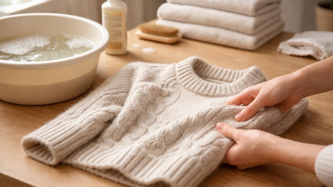 Pull rétréci : comment faire pour retrouver une forme portable