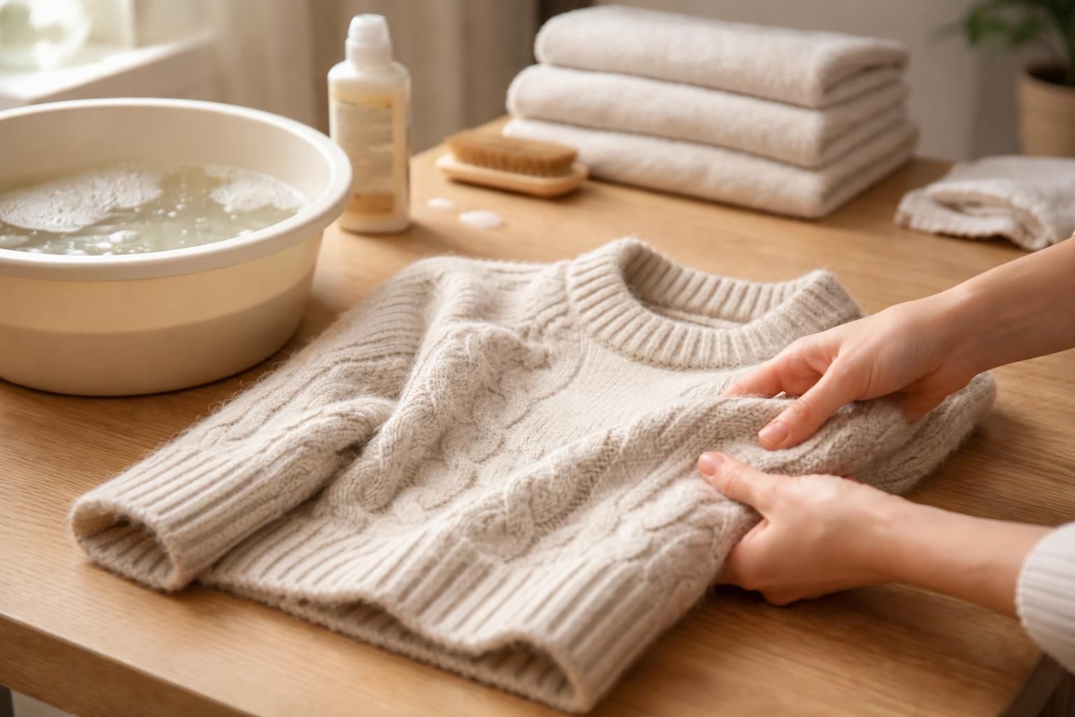 découvrez des astuces efficaces pour redonner à votre pull rétréci sa forme d'origine et le rendre à nouveau portable facilement.