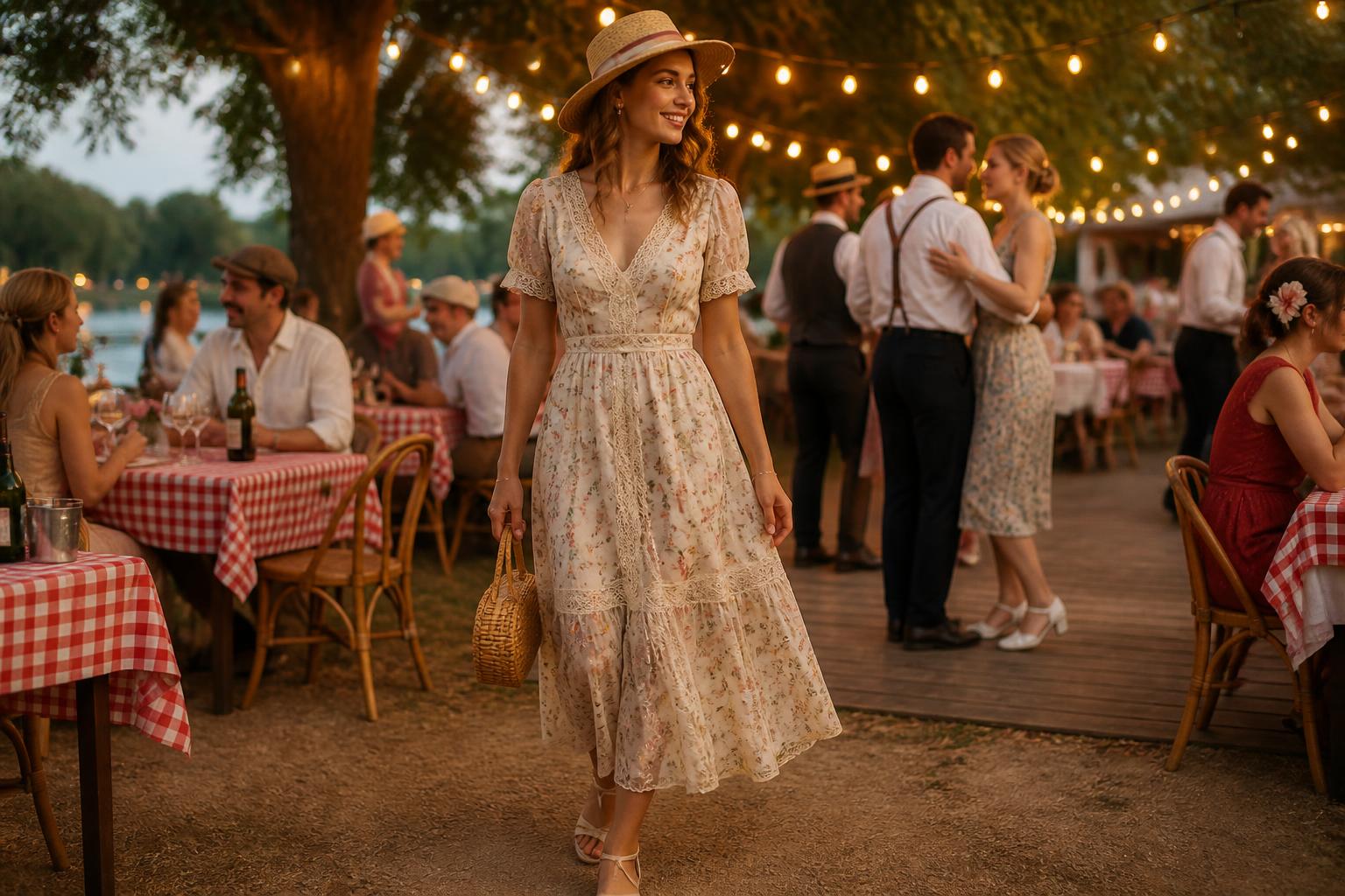 découvrez le guide ultime pour composer une tenue de soirée guinguette parfaite, alliant charme rétro et élégance décontractée. conseils mode, accessoires et astuces pour briller toute la nuit.
