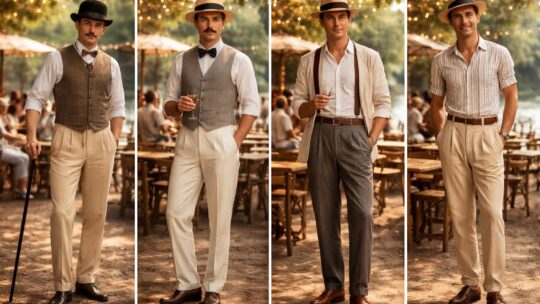 L&rsquo;histoire fascinante du costume guinguette pour homme à travers les époques