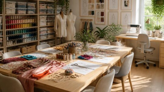 Atelier de couture : idées d’organisation et d’inspiration