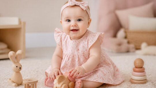 Bébé fille : idées de tenues adorables