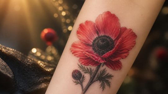 La signification du tatouage anémone : Découvrez ce que ce symbole représente