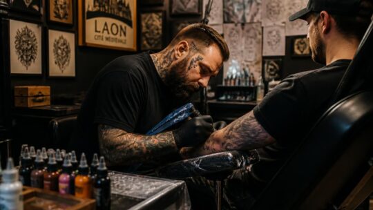 Tatoueur à Laon : plongée dans l&rsquo;univers des artistes de l&rsquo;encre