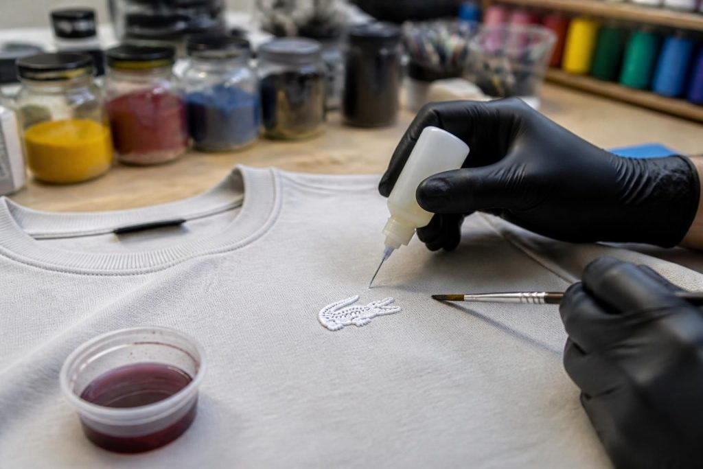 apprenez à teindre vos vêtements sans affecter le logo grâce à nos astuces professionnelles faciles à suivre.